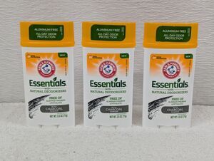 Arm & Hammer Essentials - Natural Charcoal Powder - 2.5 oz - 3 Pack